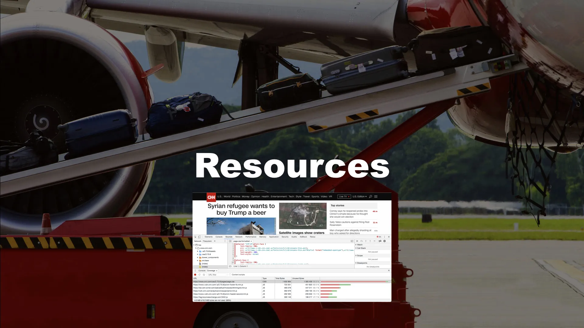 CSS in JS Saves Resources