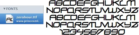 Downloadble Web Fonts